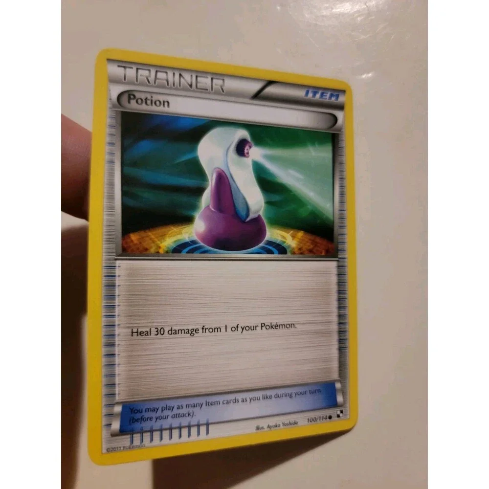 potion pokemon card (NL) 94/102 - Base Set (Unlimited) You may play as many Item cards as you like during your turn (before your attack) Vintage Uncommon - Super Potion